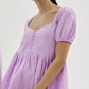 UO Kimche Blue Lavender swing dress